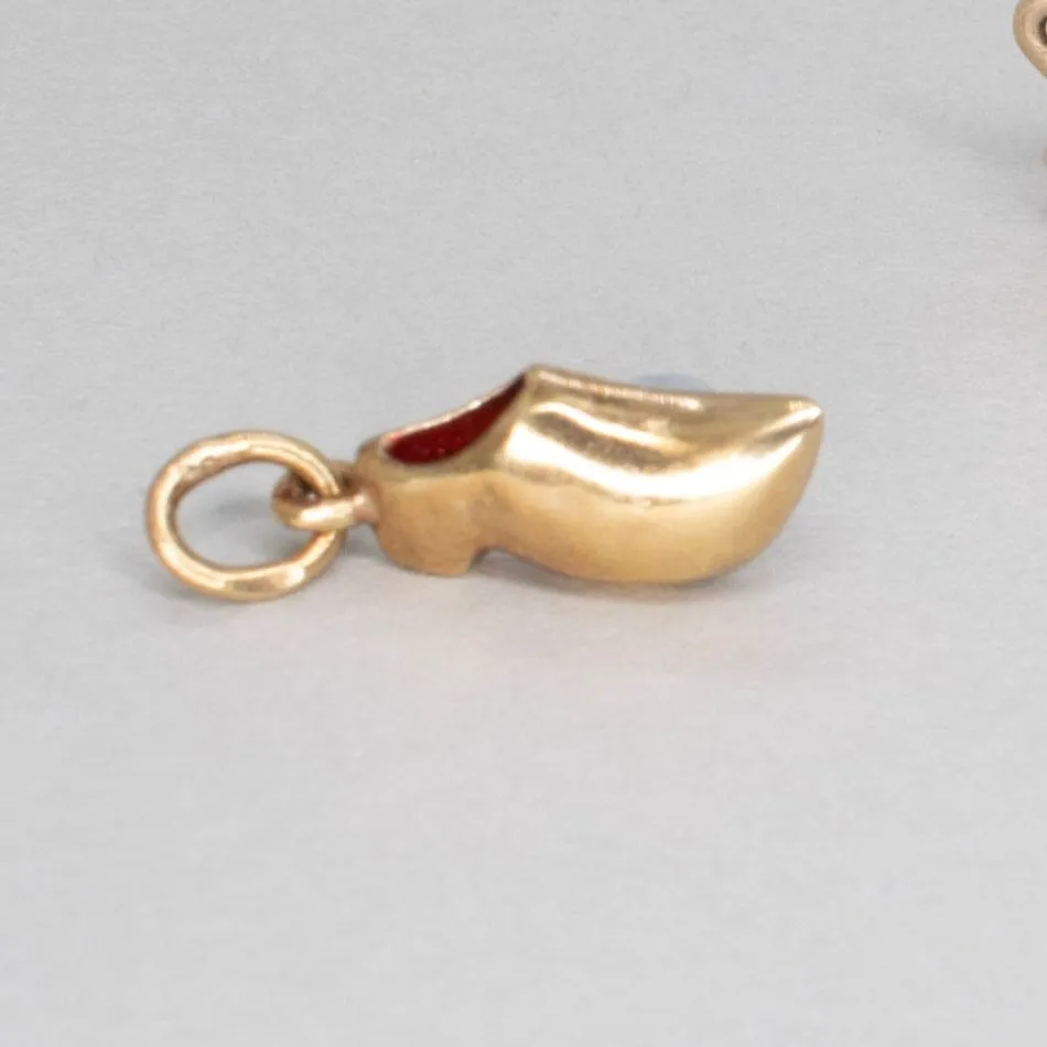 14K Vintage Shoe Charms