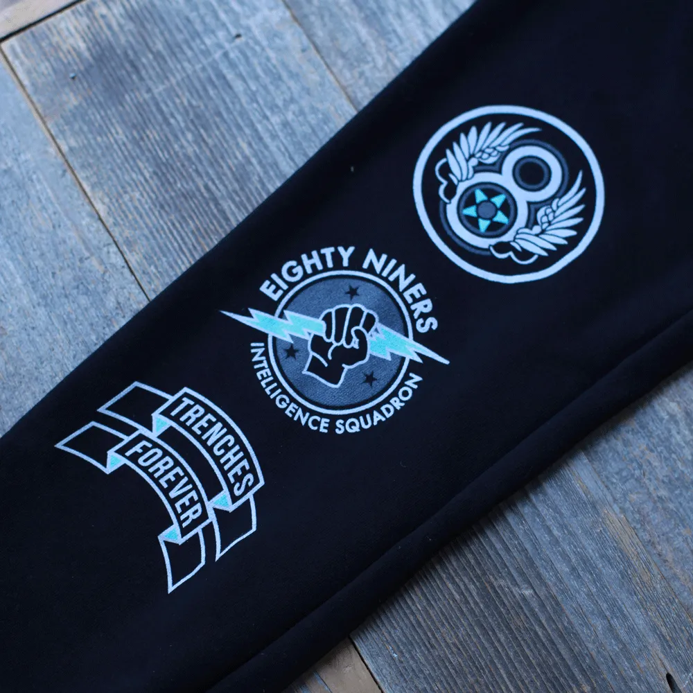 89th Intel Squadron Sweat Pants Black