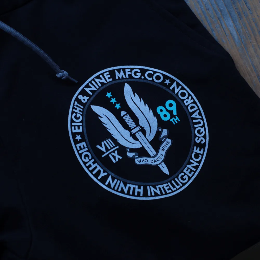 89th Intel Squadron Sweat Pants Black