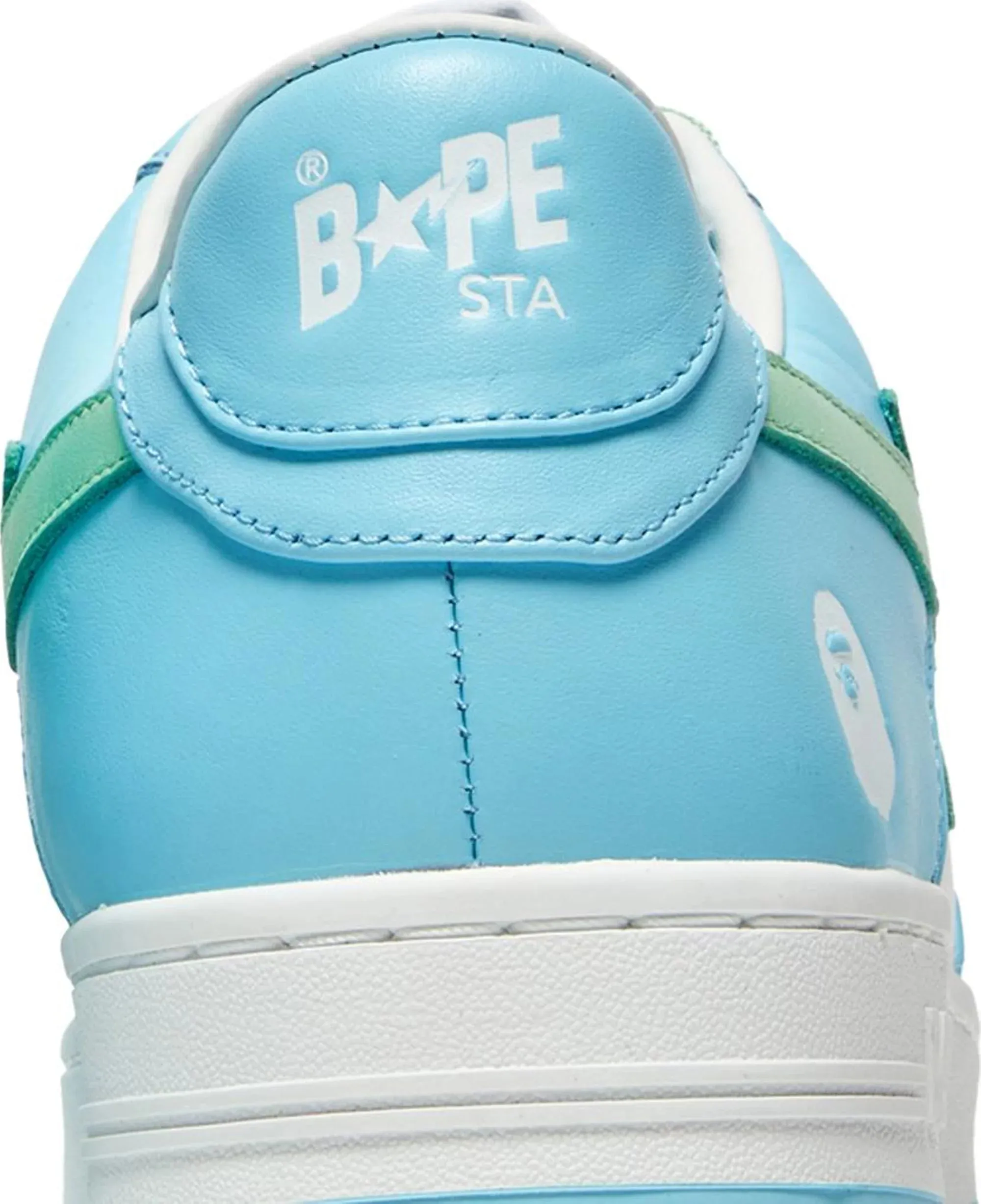 A Bathing Ape Bape Sta Low 'Pastel Pack - Sax'