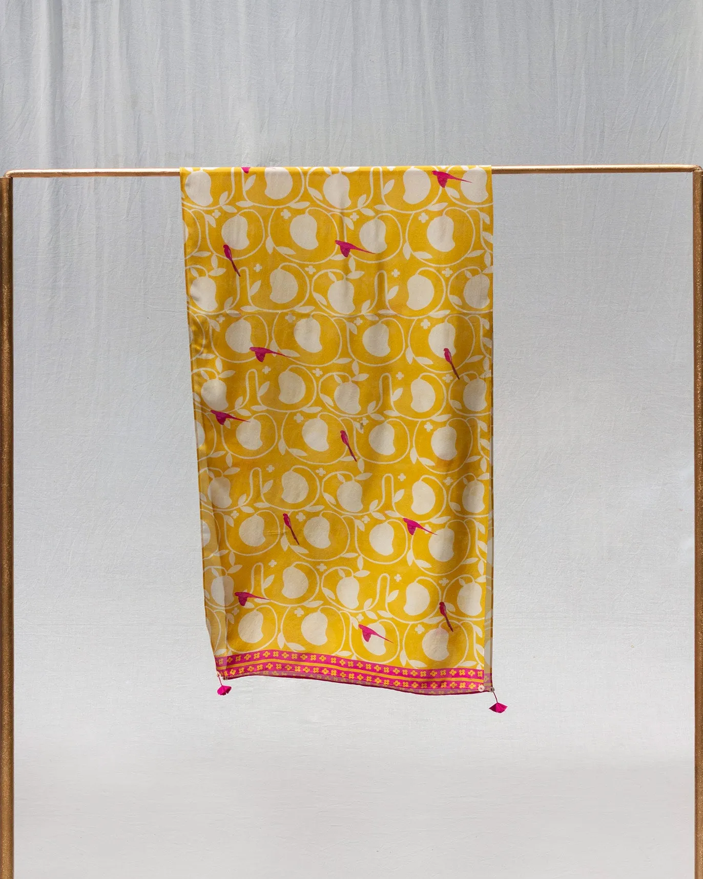 Aamras Scarf - Yellow