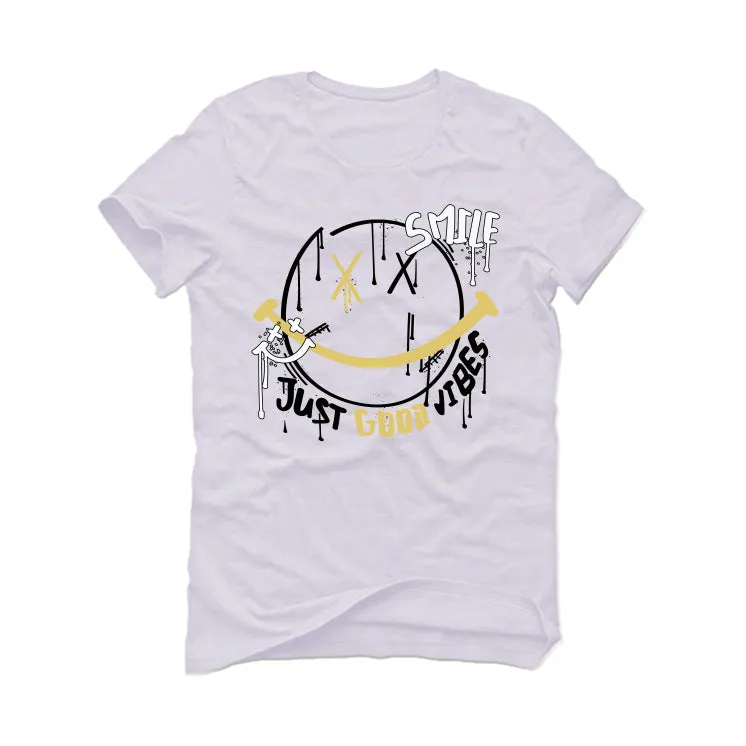 Air Jordan 11 Gratitude | ILLCURRENCY White T-Shirt (Smile)