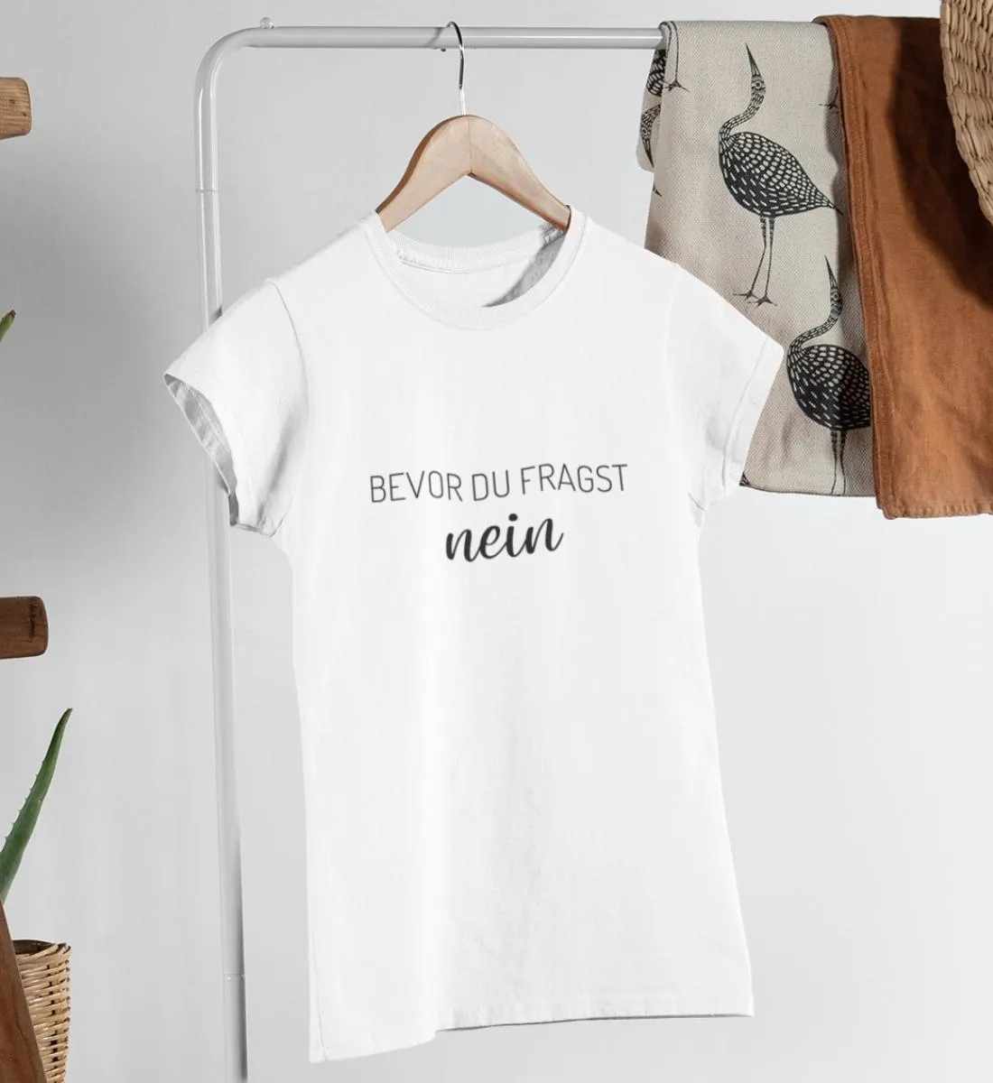 Bevor Du Fragst Nein 100% Bio T-Shirt