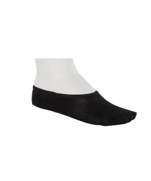 Birkenstock Cotton Sole Invisible Black Socks