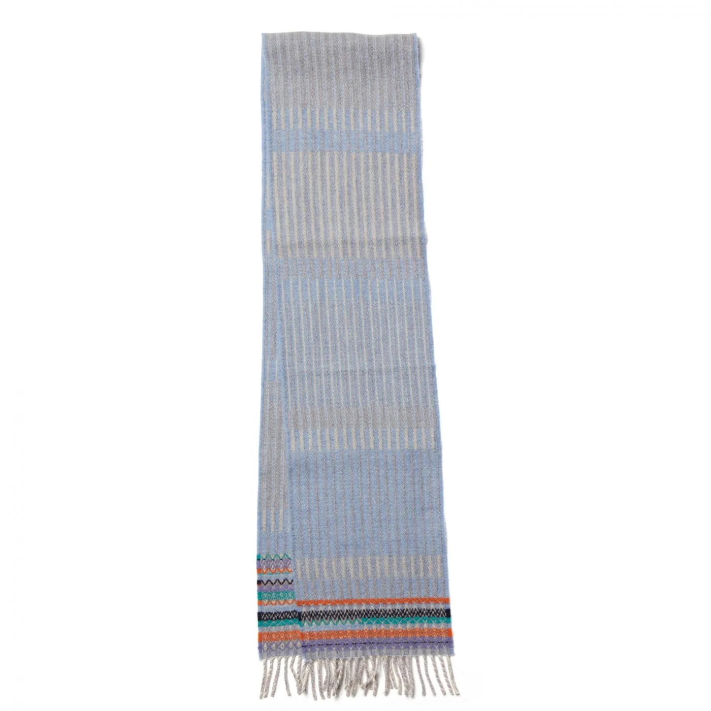 Bothy Periwinkle Scarf - Sky