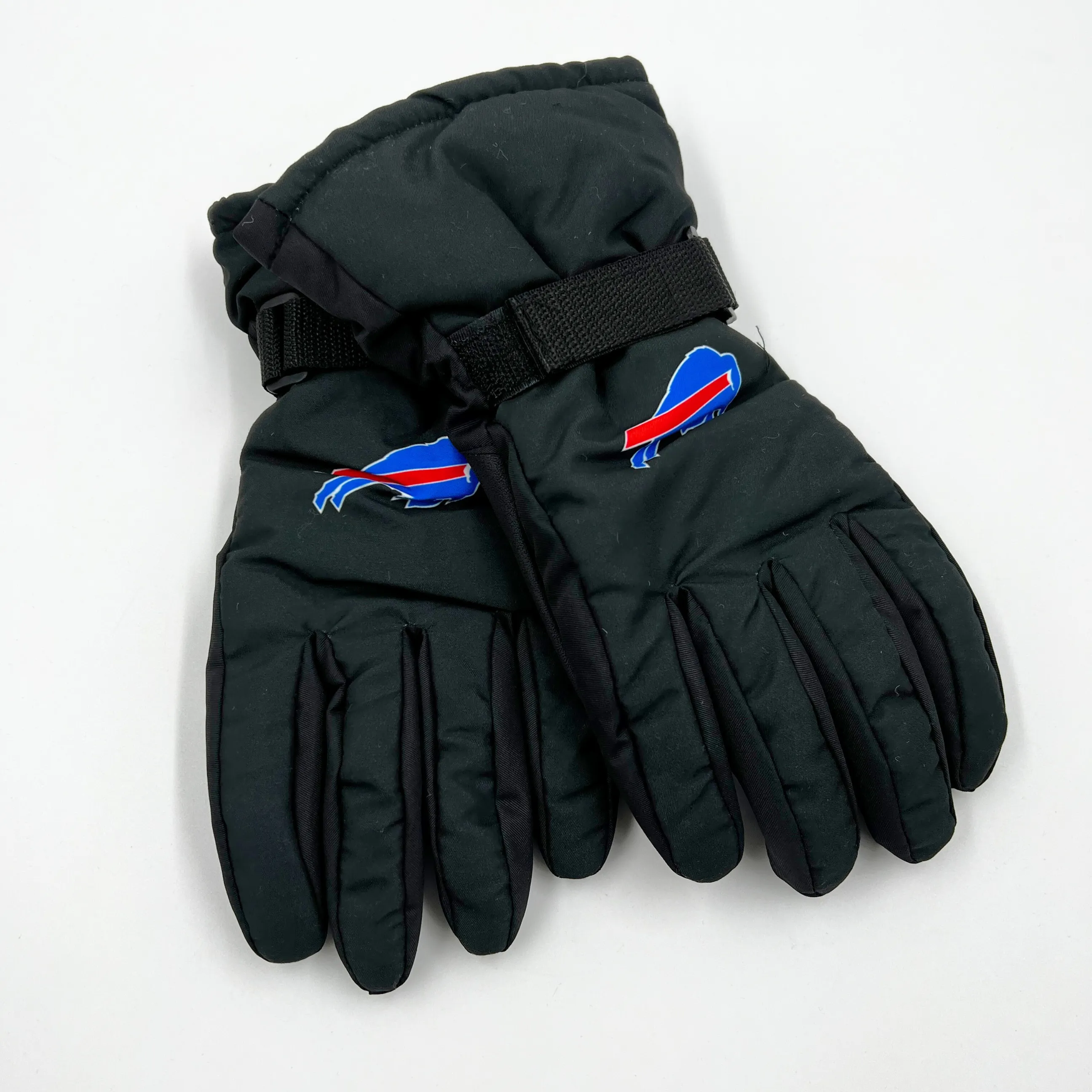 Buffalo Bills With Primary Logo Black Insulated Gloves