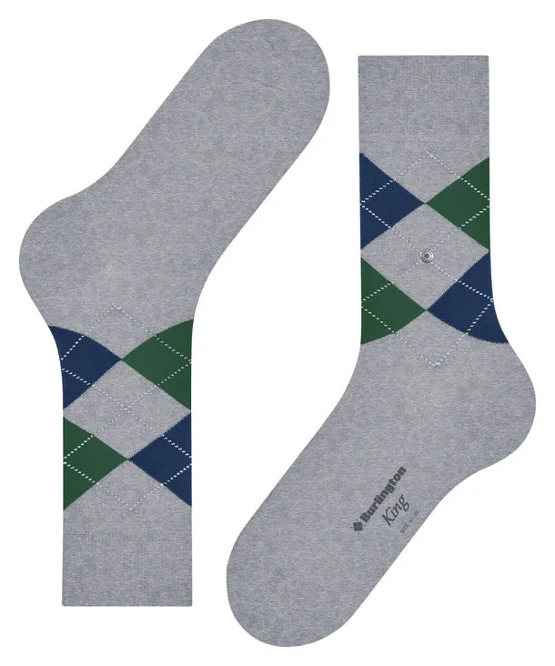 Burlington King Men Socks Arctic Melange