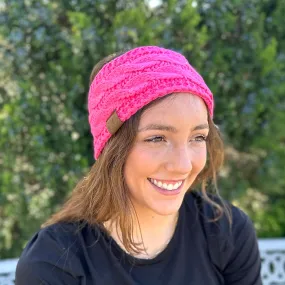 CC Classic Head Wrap Hot Pink