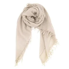 Chan Luu Cashmere and Silk Solid Scarf in Doeskin