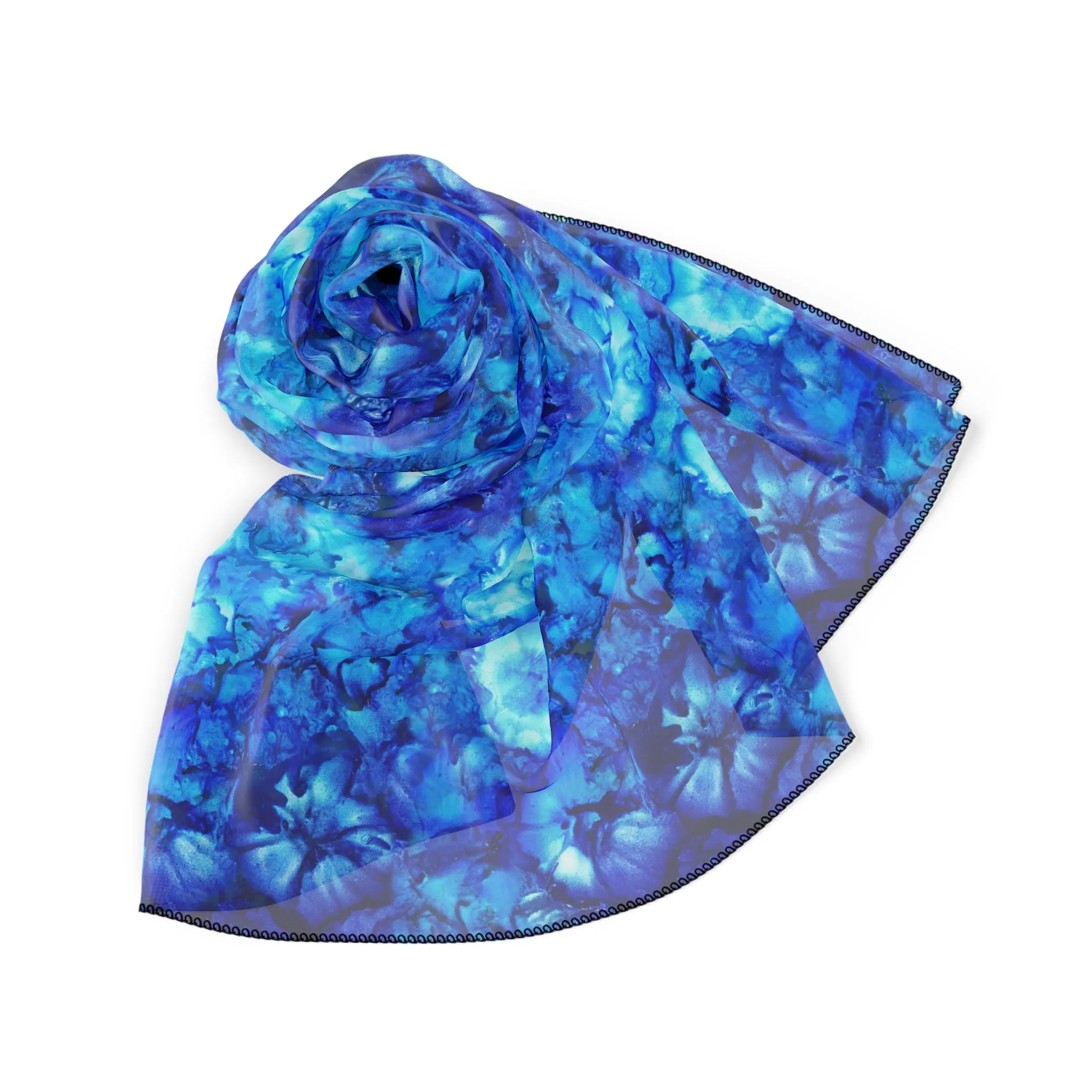 Chiffon Scarf - Serenity Print