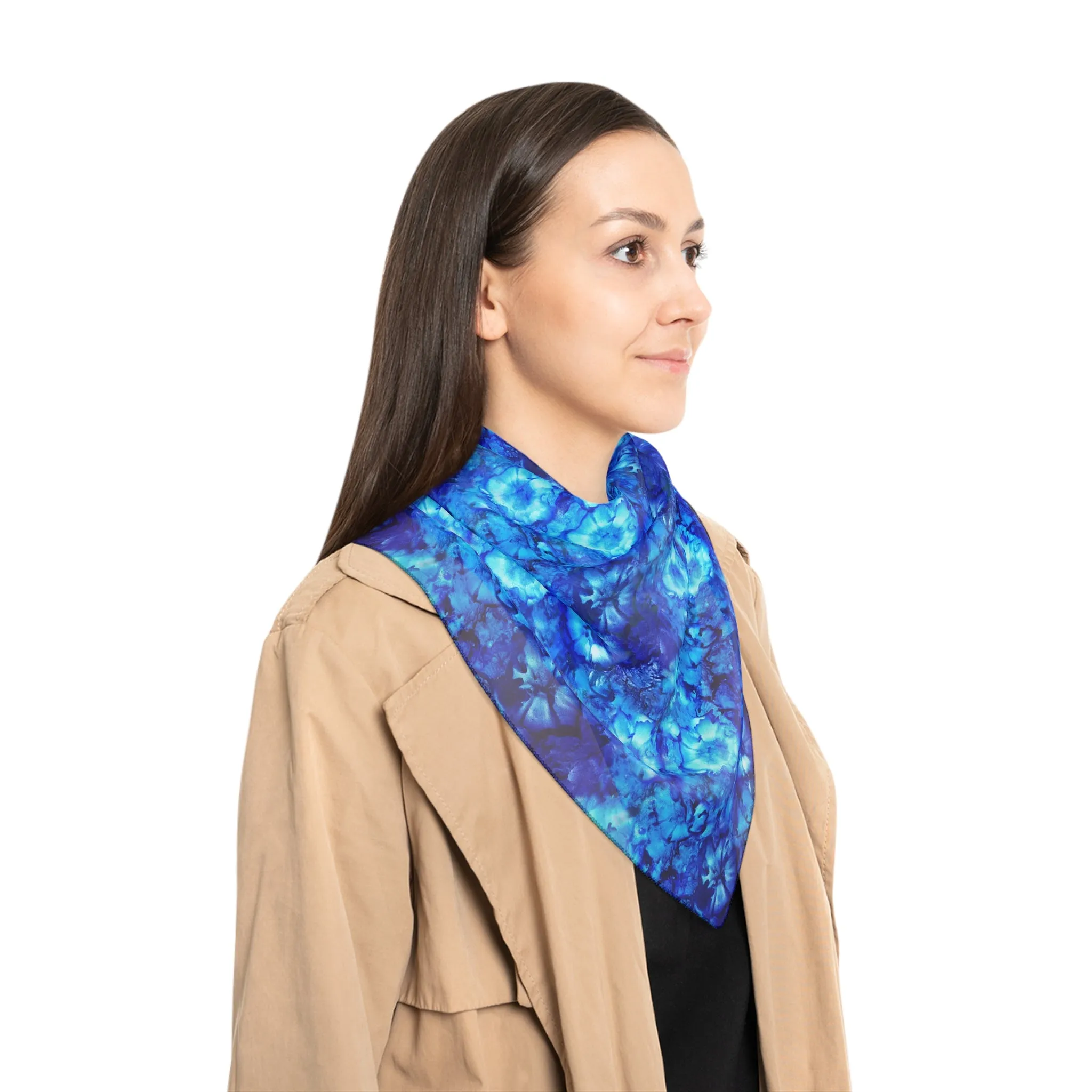 Chiffon Scarf - Serenity Print