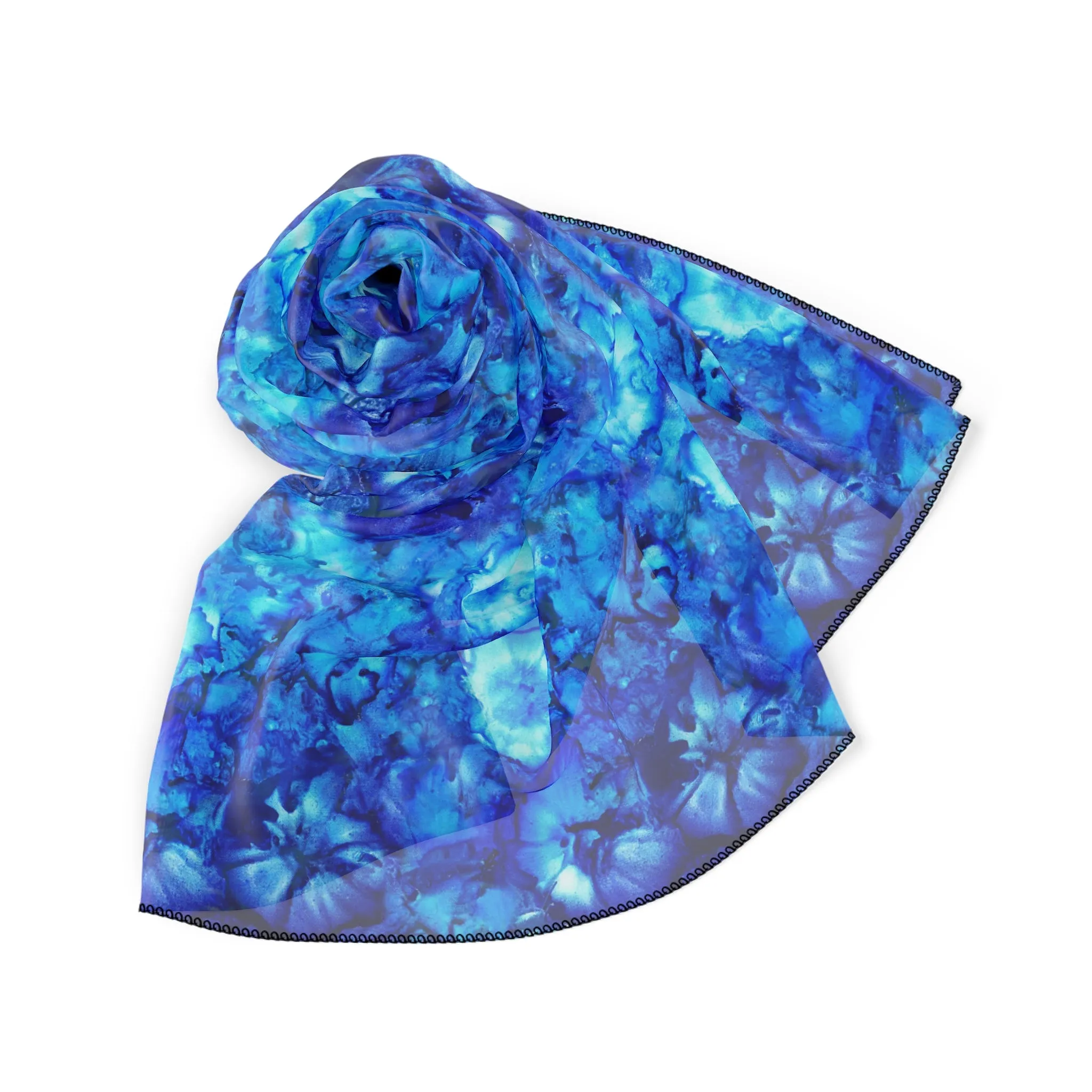 Chiffon Scarf - Serenity Print