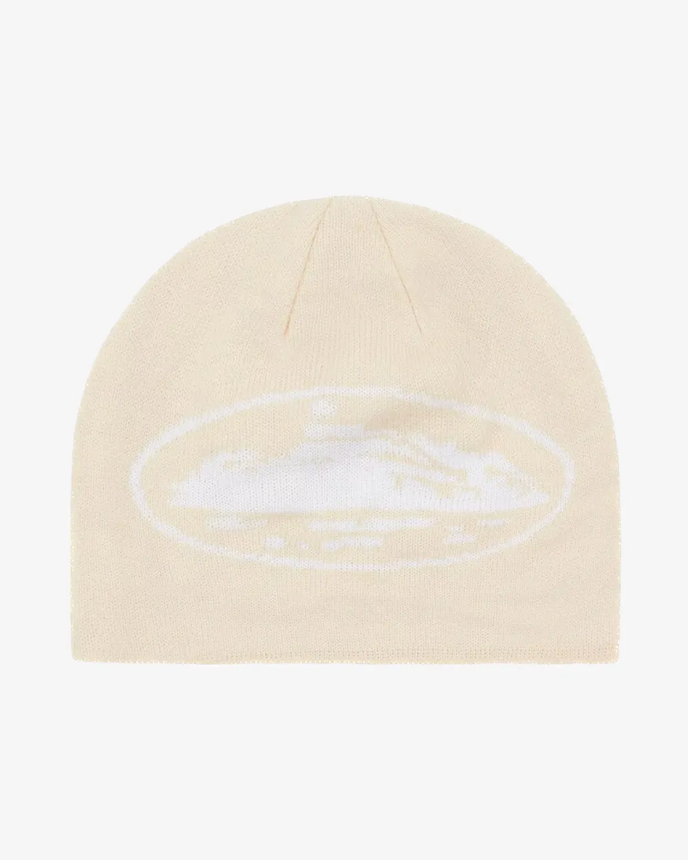 CORTEIZ ALCATRAZ SKULLY BEANIE CREAM