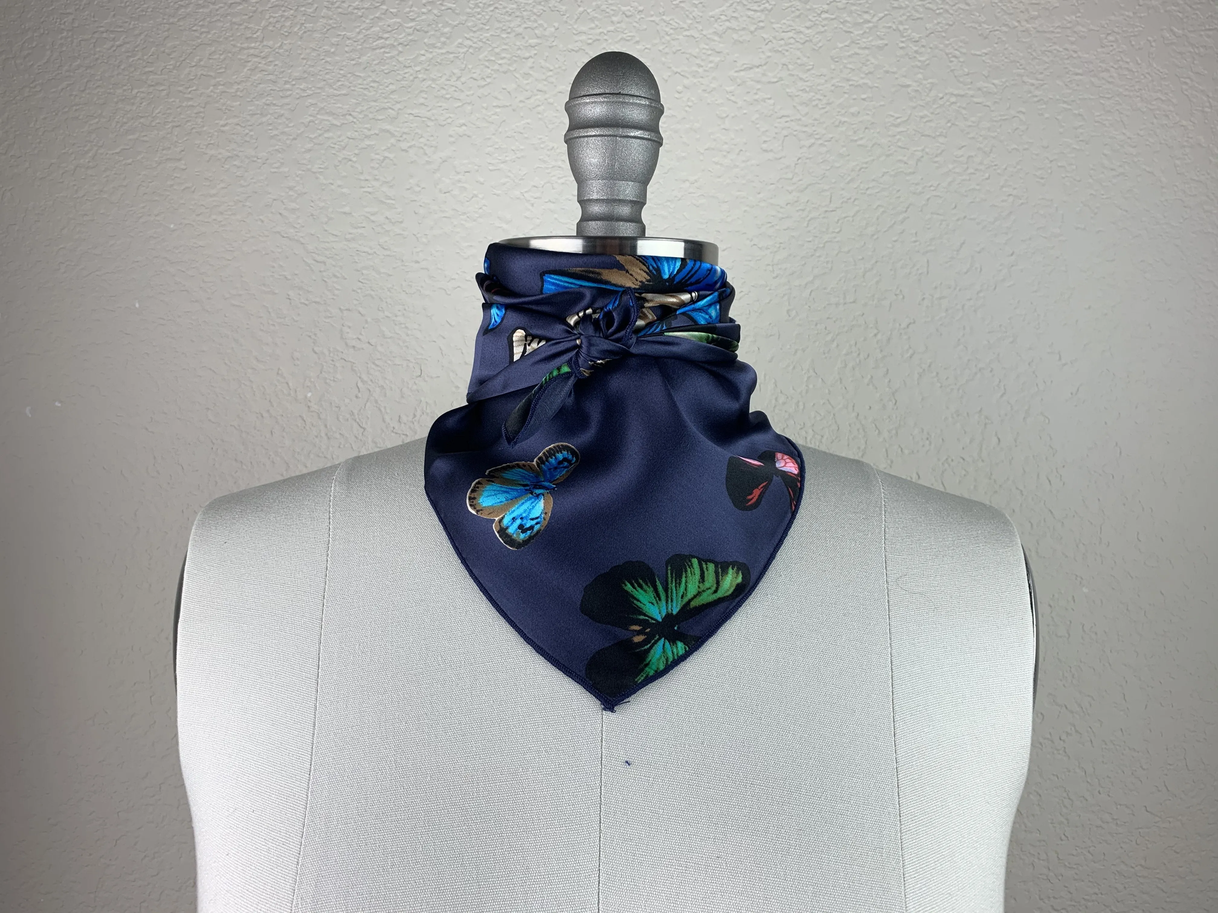 CR Butterfly Silk Scarf