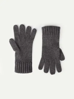 Dark Grey Wintertime Gloves