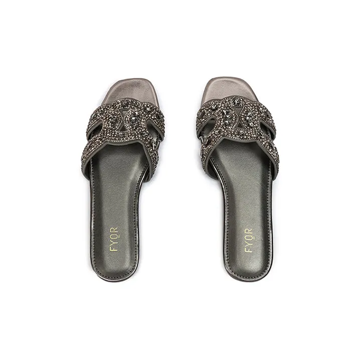 Diamante Slide Sandal MY 307