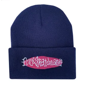 Frog Skateboards Oval Logo Beanie Navy