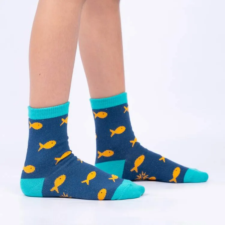 Junior My Otter Half Crew Socks 3-Pack