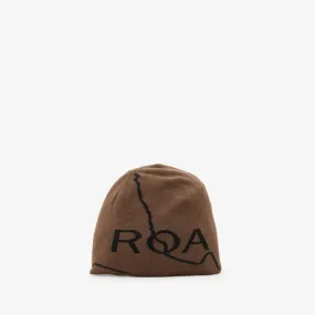 Logo Beanie Brown