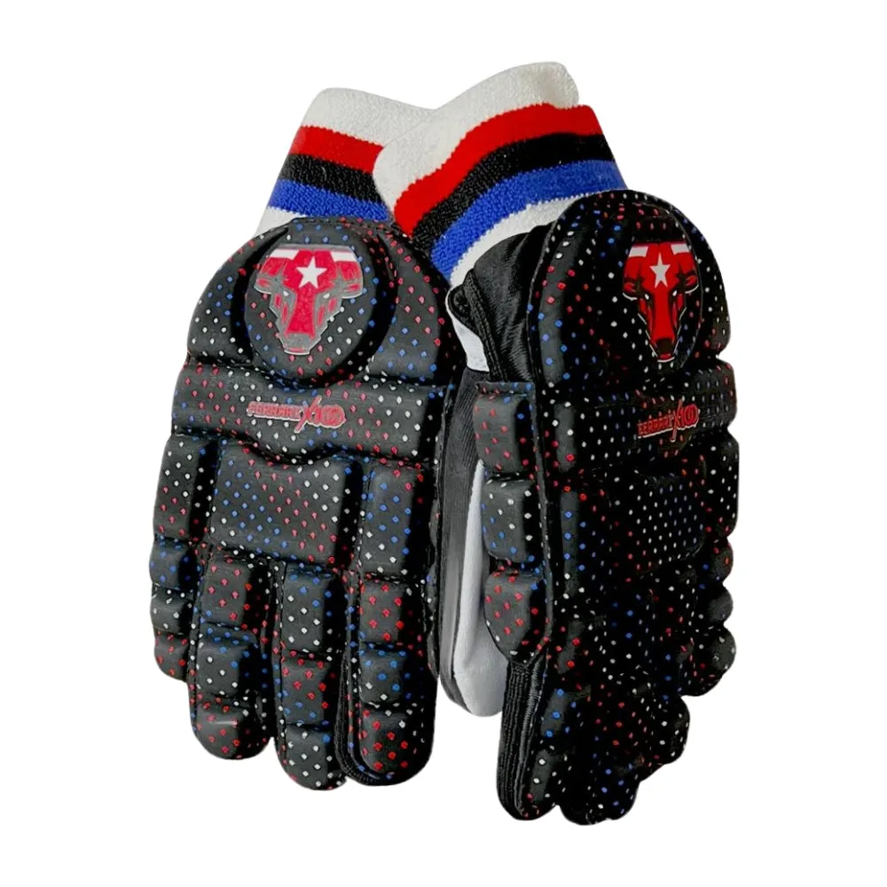 Matador Hard Tennis Cricket Batting Gloves Black