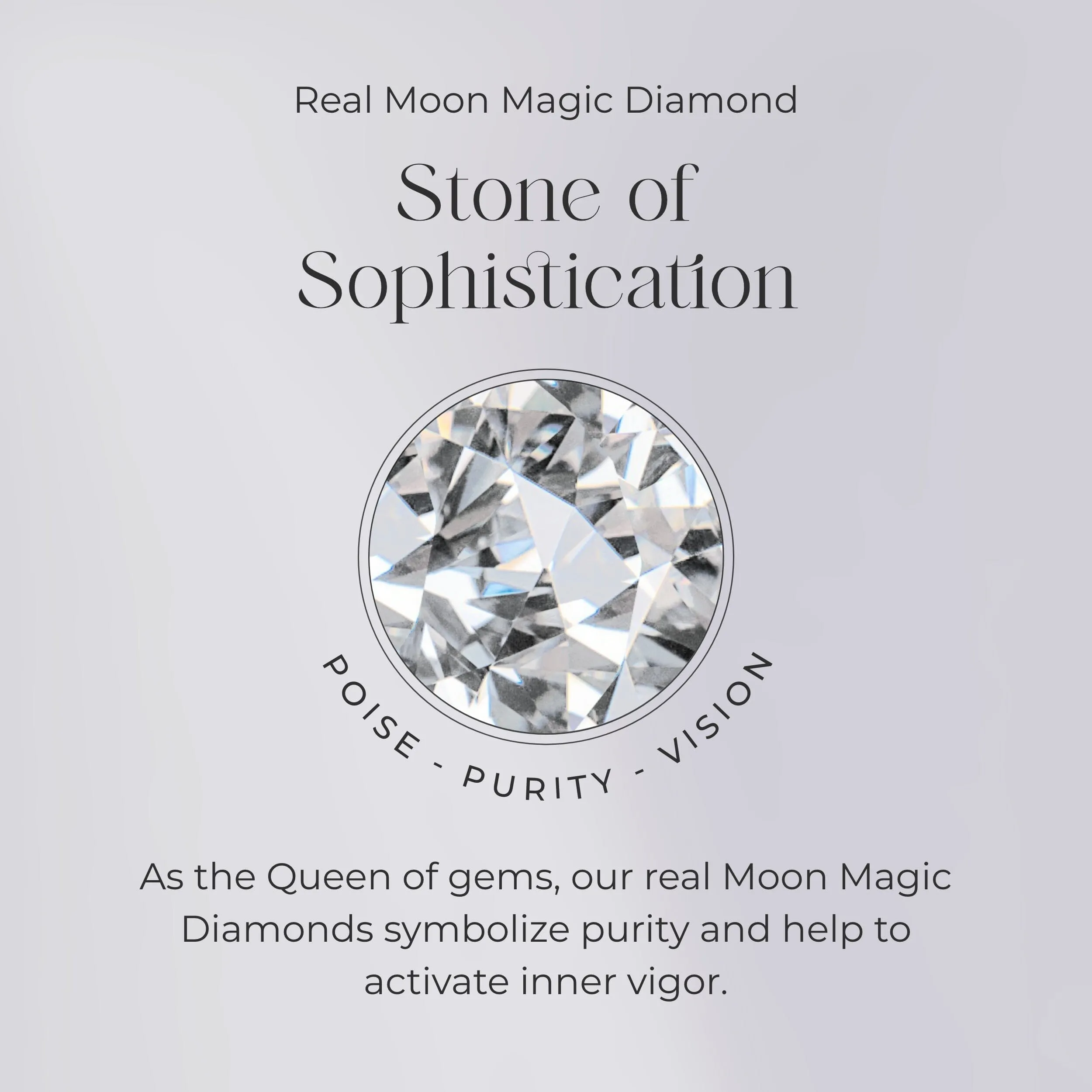 Moonstone Diamond Ring - Raw Beauty