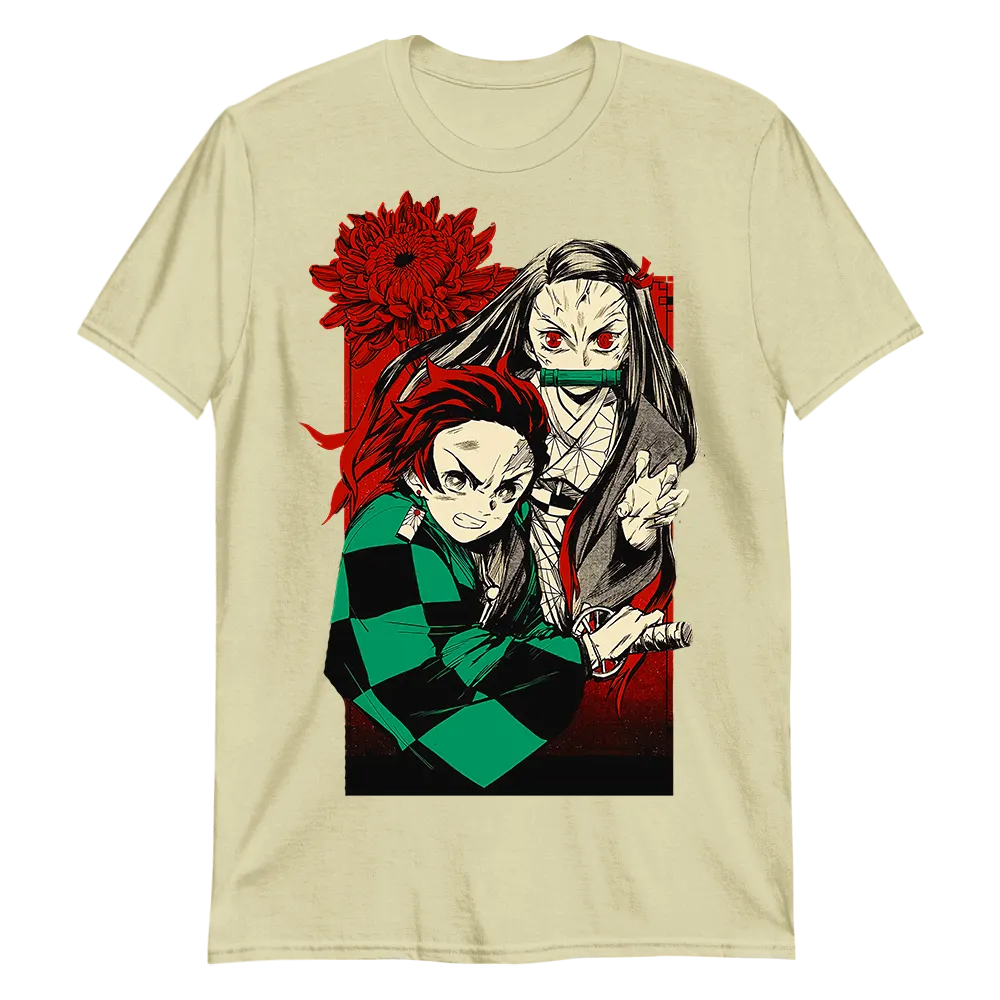 Nezuko and Tanjiro Shirt Demon Slayer