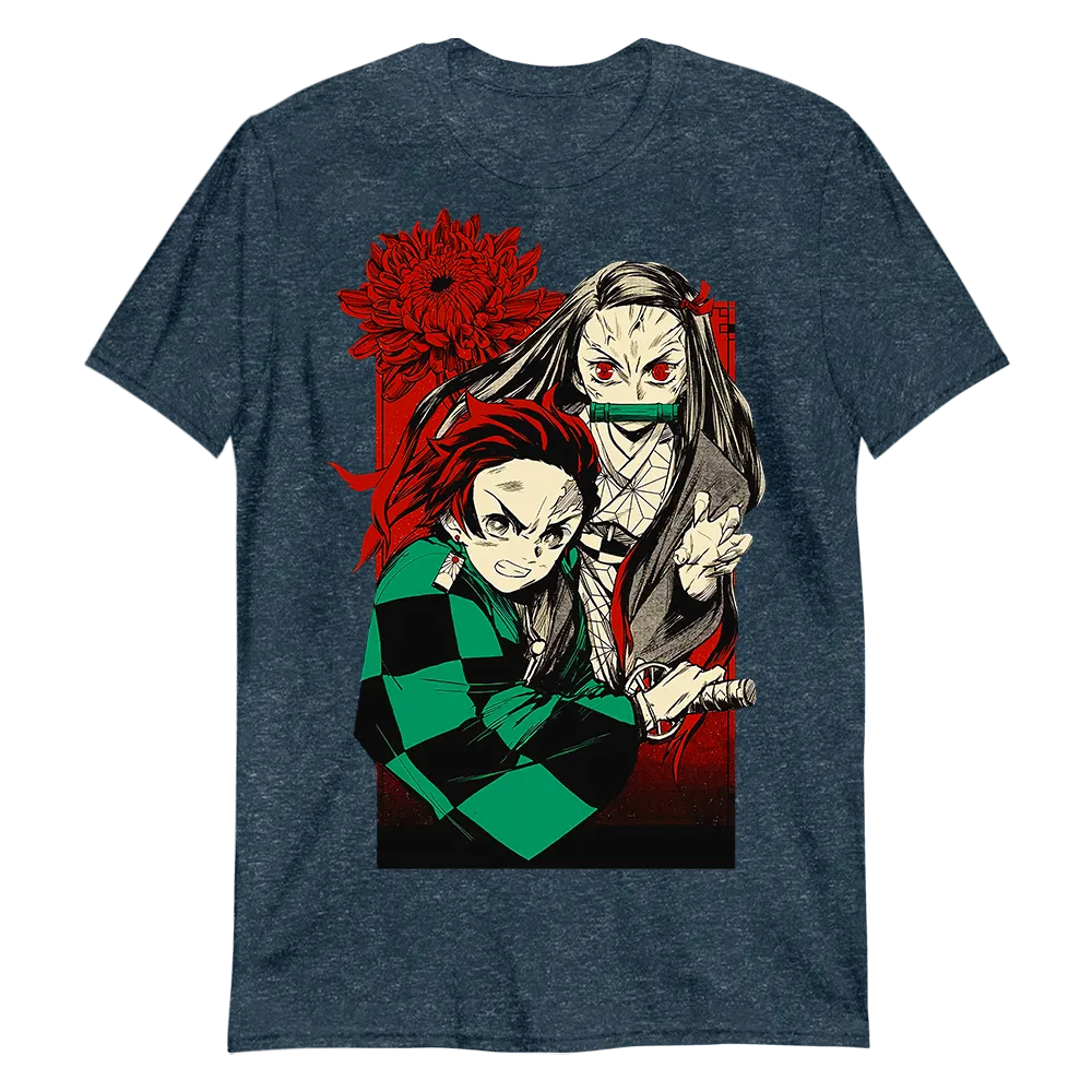 Nezuko and Tanjiro Shirt Demon Slayer