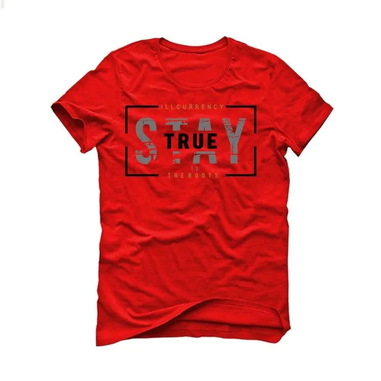 Nike Dunk High 1985 Acid Wash Red Red T-Shirt (Stay True)