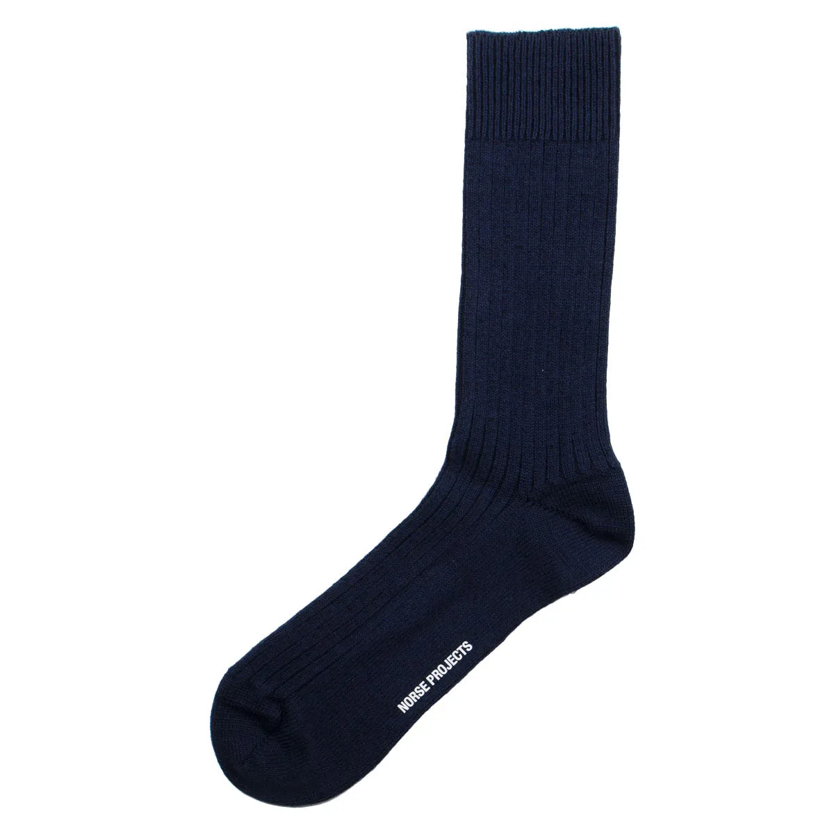 Norse Projects - Bjarki Paper Cotton Socks - Dark Navy