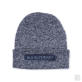 'Original' Cuffed Beanie - Heather Navy