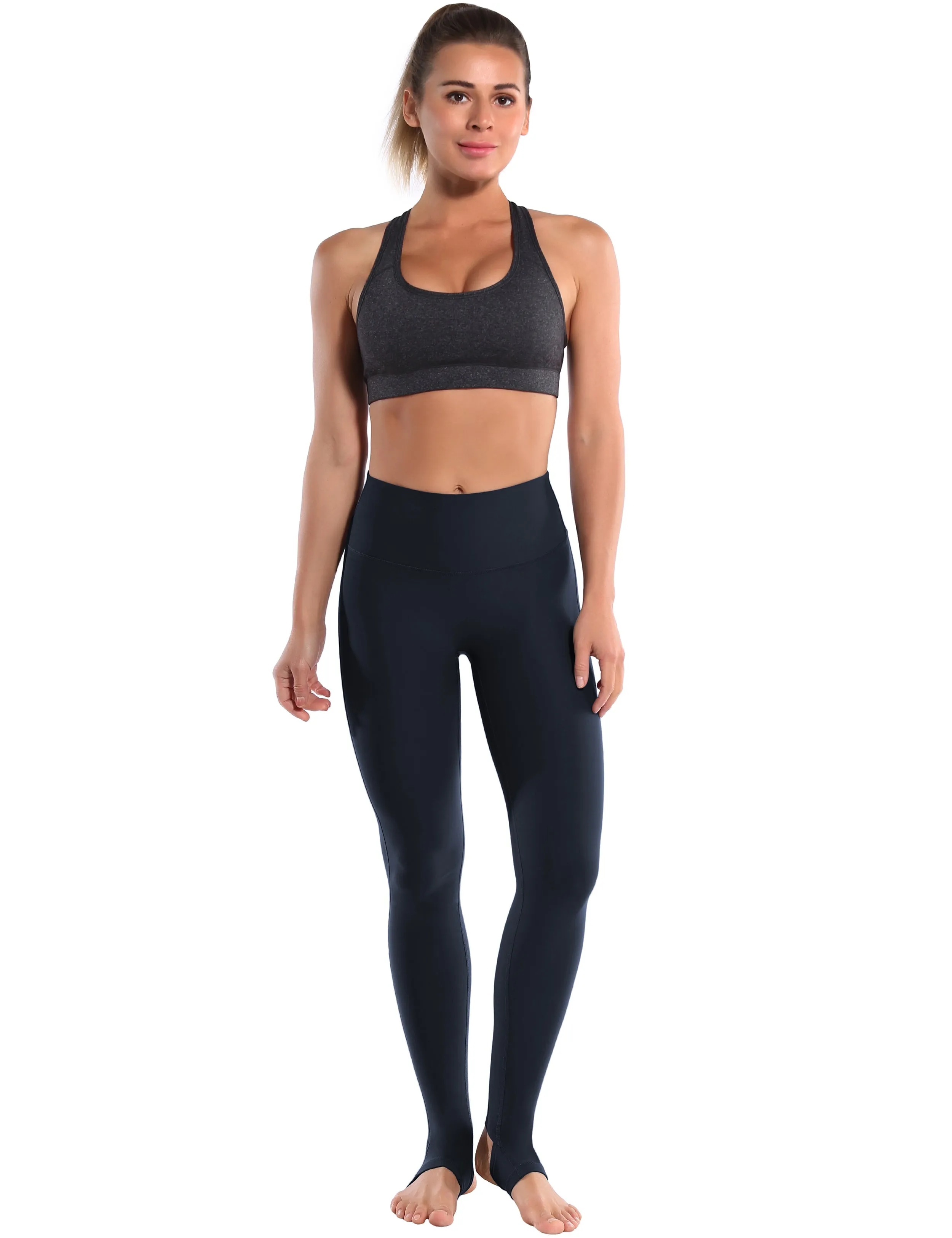 Over the Heel Yoga Pants darknavy ins