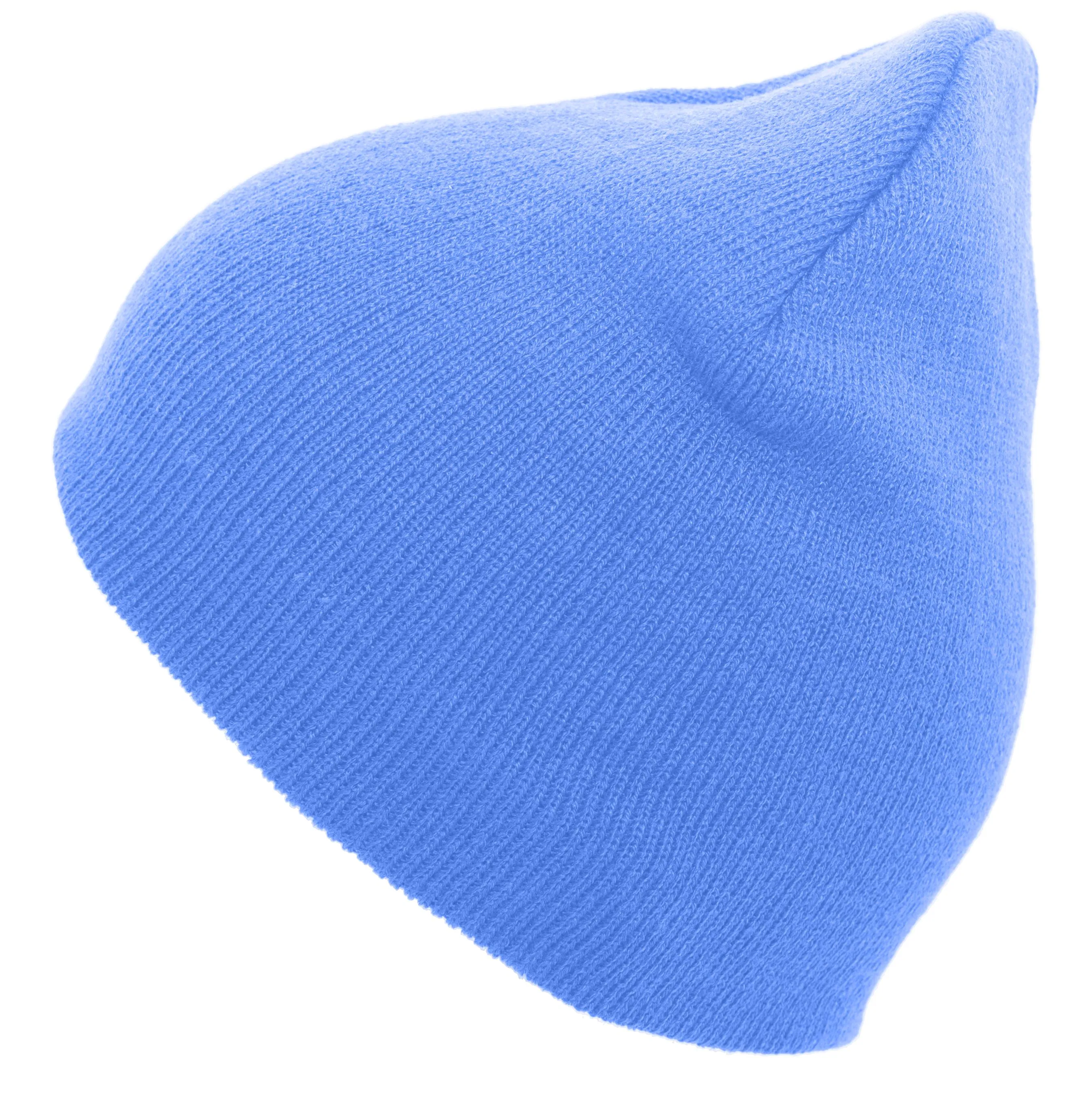 Pacific Headwear Basic Knit Beanie - Carolina Blue