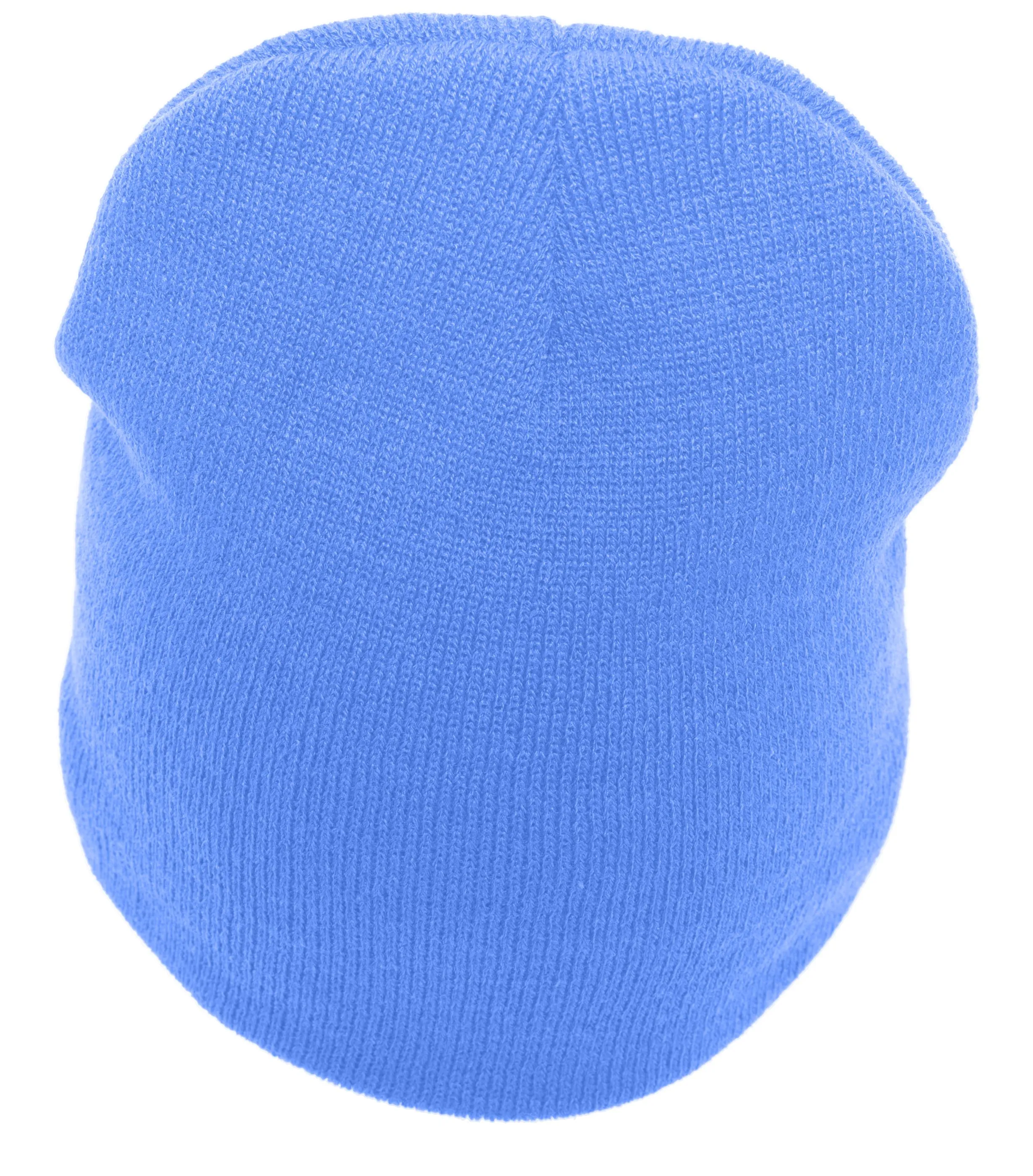 Pacific Headwear Basic Knit Beanie - Carolina Blue