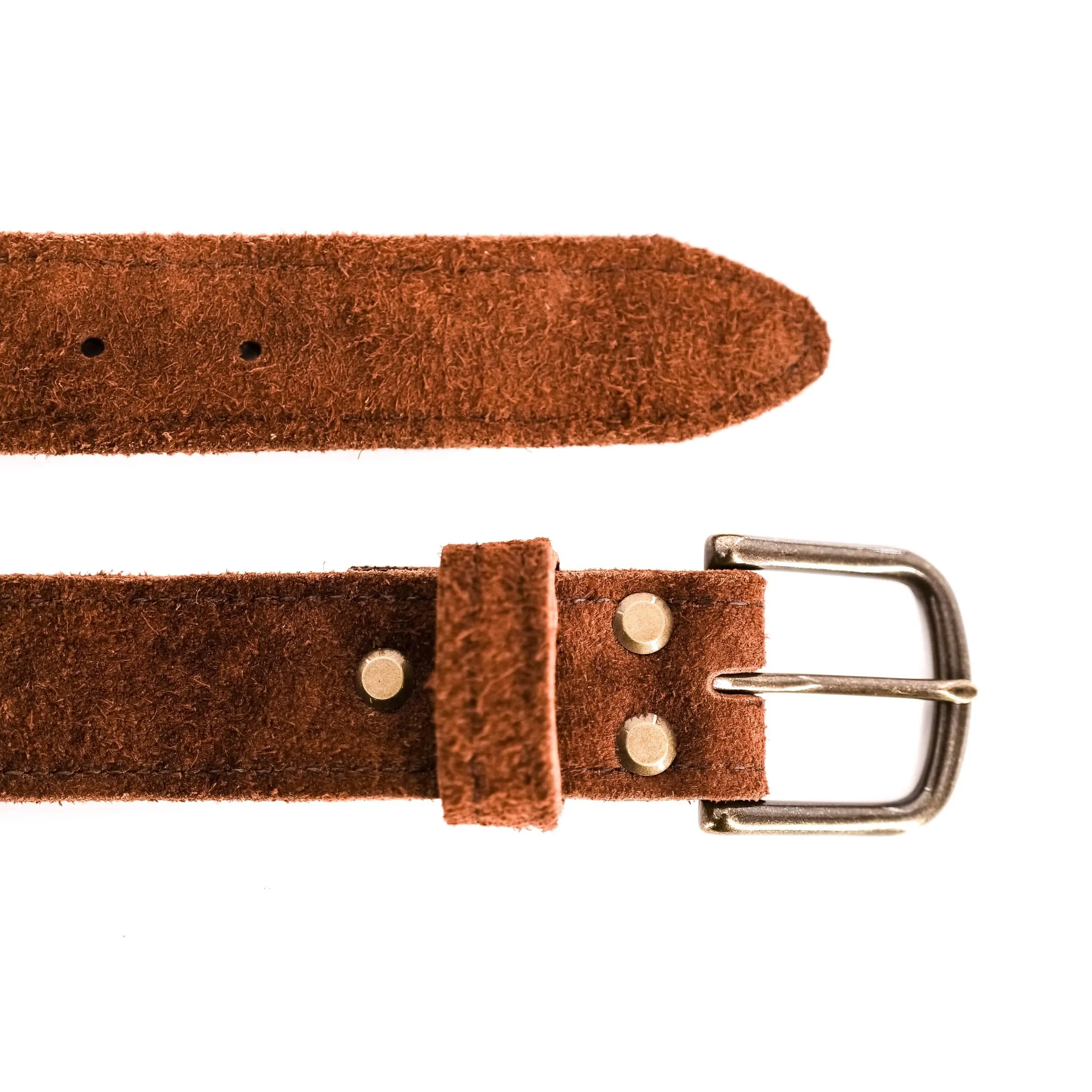 Rough Bison Leather Belt