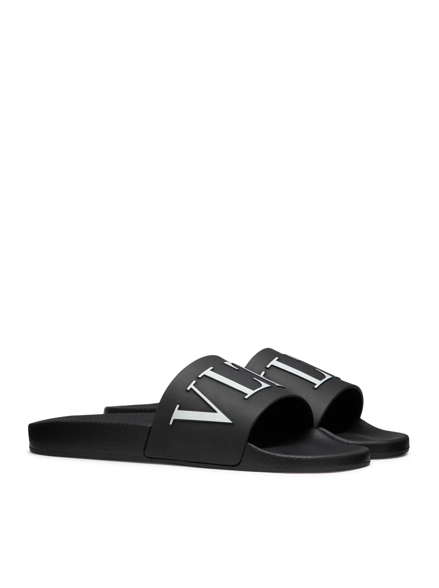 SLIDER VLTN RUBBER SANDAL