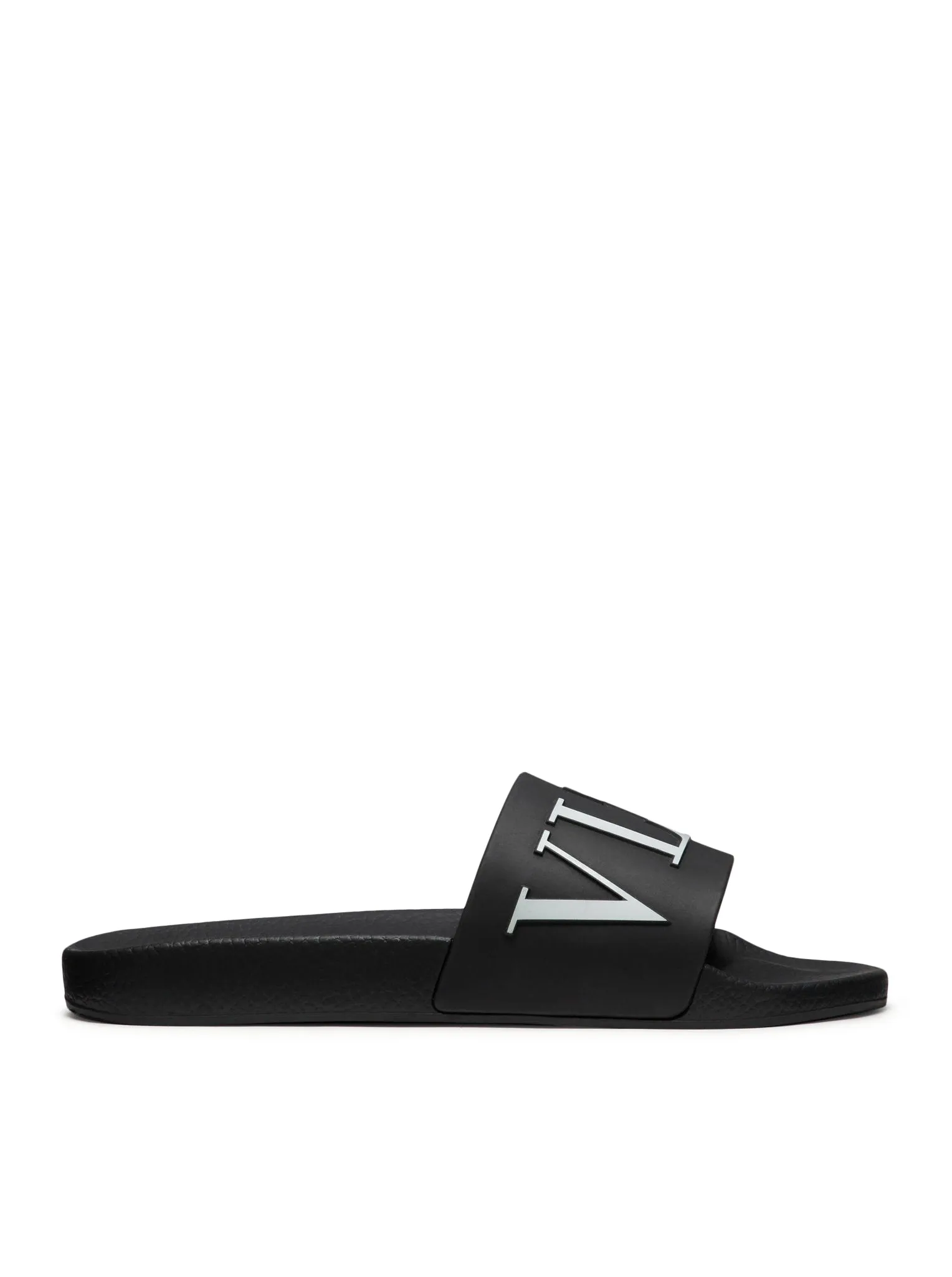 SLIDER VLTN RUBBER SANDAL