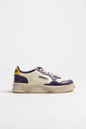 Sneaker Super Vintage in Weiß/Freesia