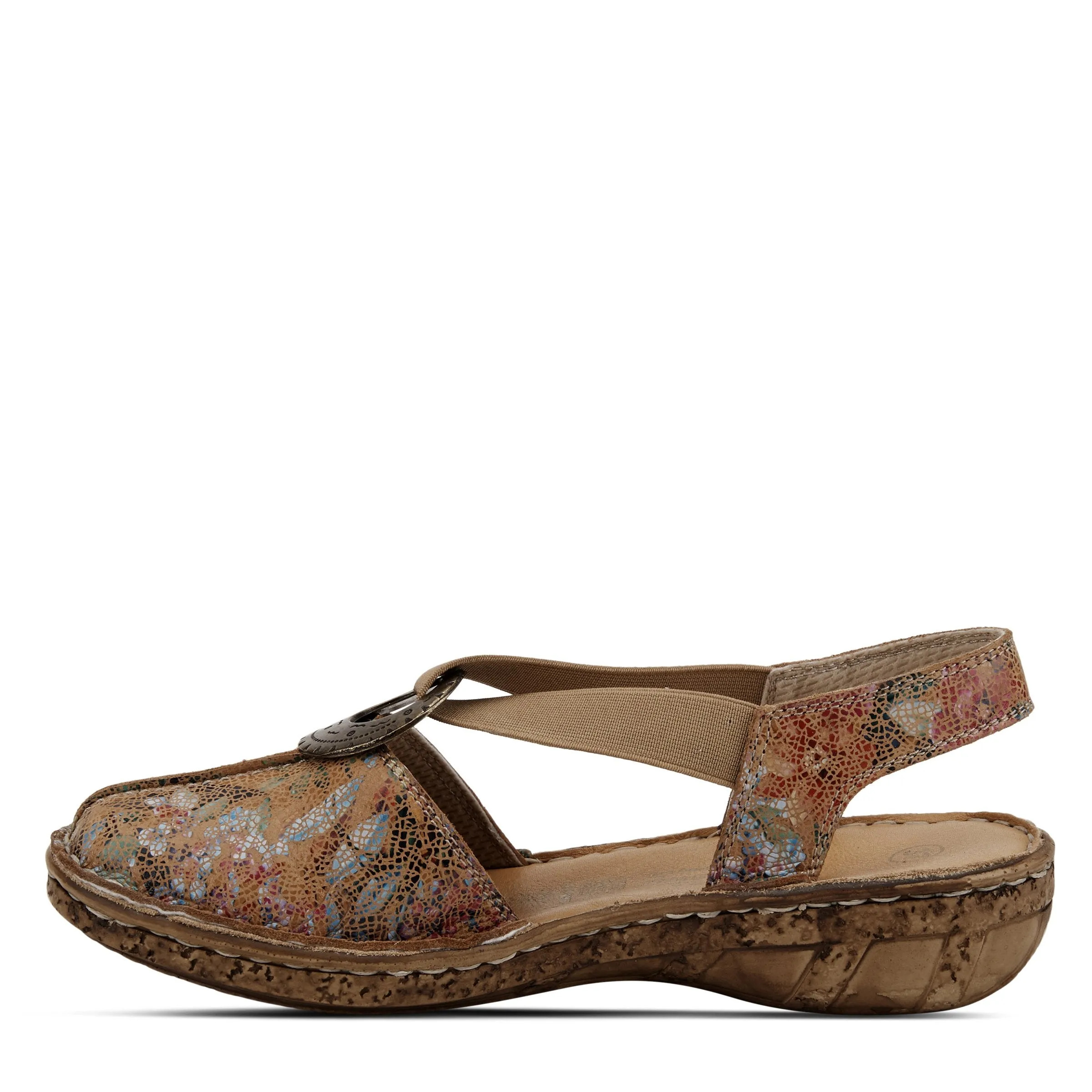 SPRING STEP SWIRLET BACK STRAP SANDAL SHOE