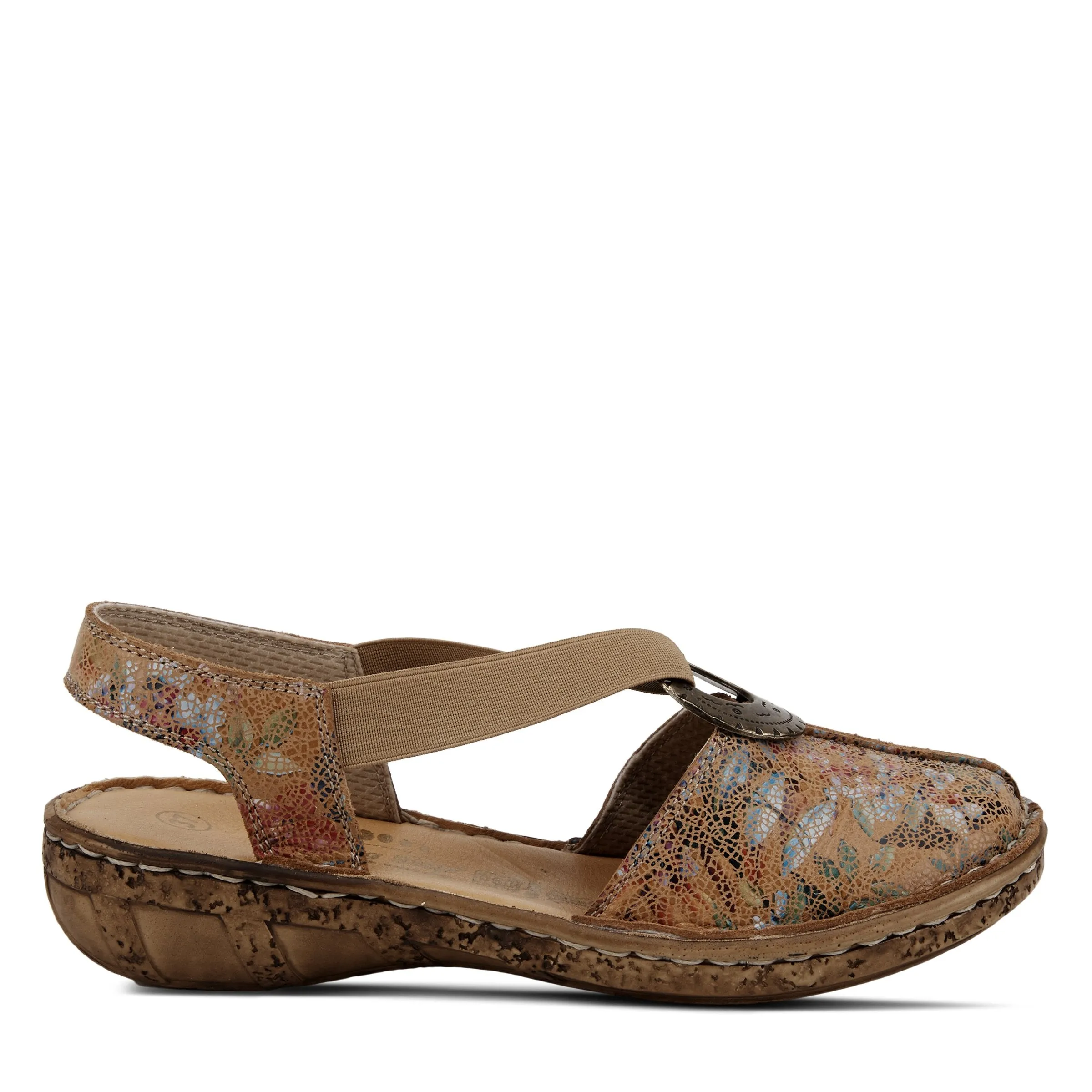 SPRING STEP SWIRLET BACK STRAP SANDAL SHOE