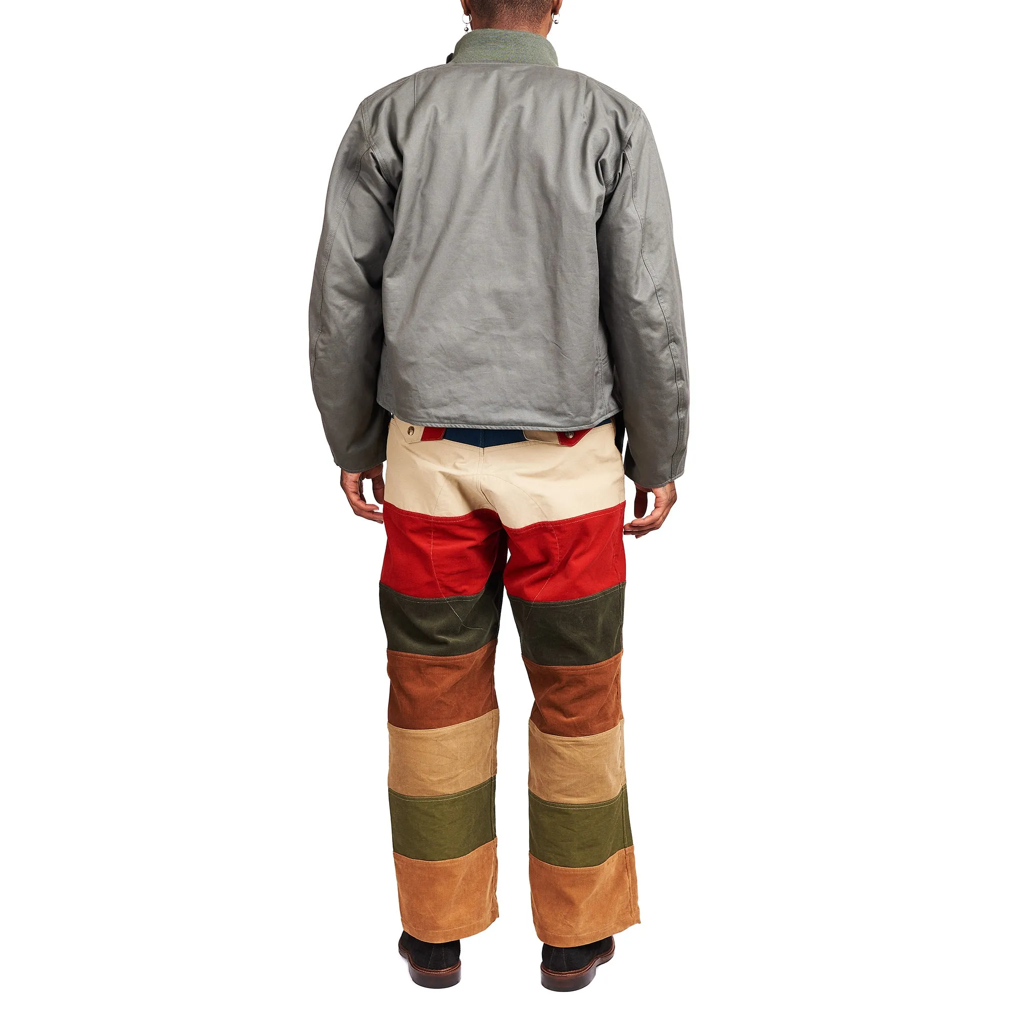 The Real McCoy's MP21011 Multicolour Corduroy Hunting Trousers Tricolour