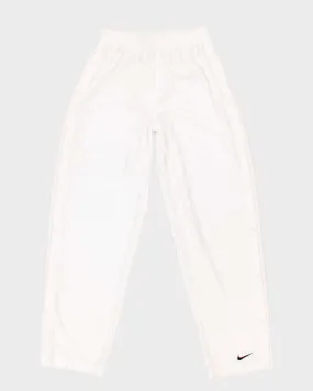 Vintage Men's White Nike Popper Pants - M