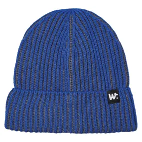 Window Seat Studio Works Dubya Ribbed Beanie In The Blues