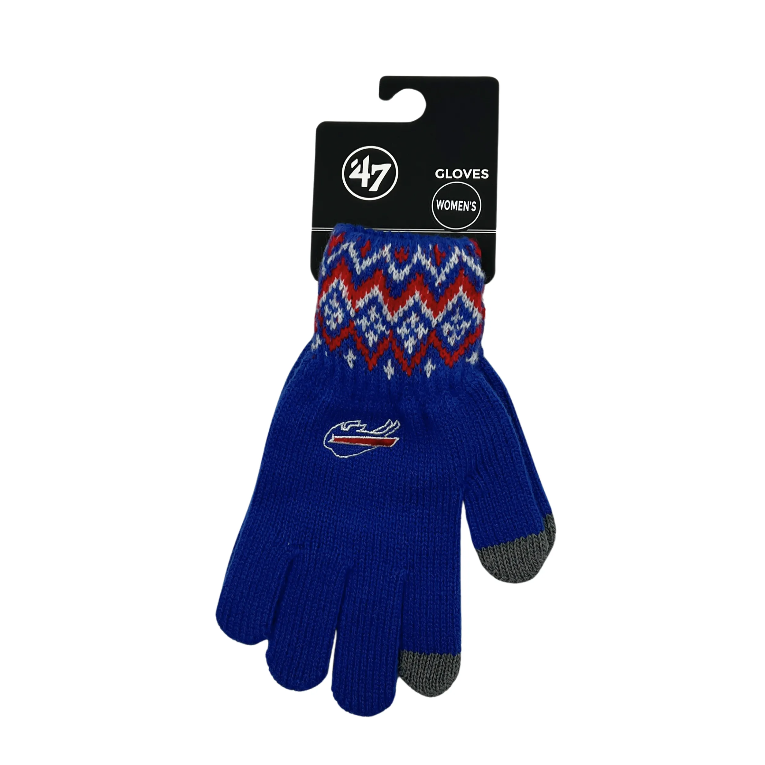 Women's '47 Brand Buffalo Bills Knit Texting Gloves